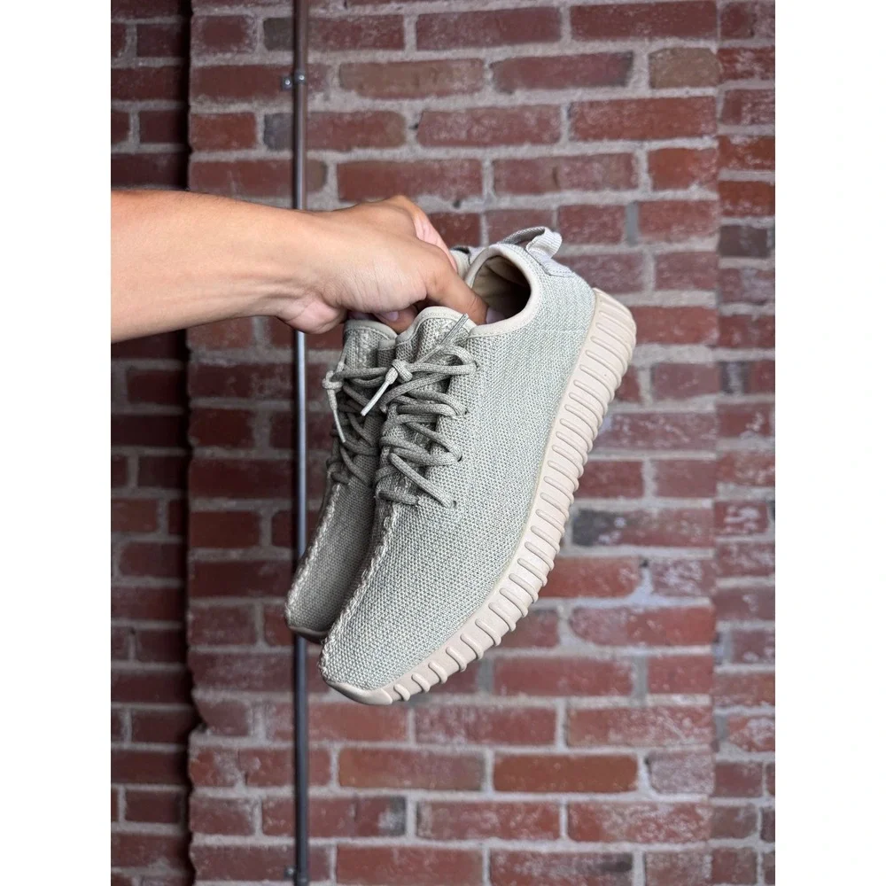 Adidas Yeezy Boost 350 Oxford Tan Mens Sneakers Size 7 AQ2659 Low Top Shoes